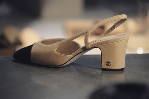 chanel chaussure slingback|slingback shoes chanel history.